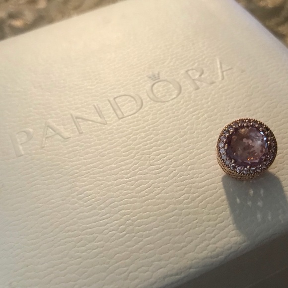 Pandora Rose Radiants Hearts Multi colored charm - Picture 1 of 3